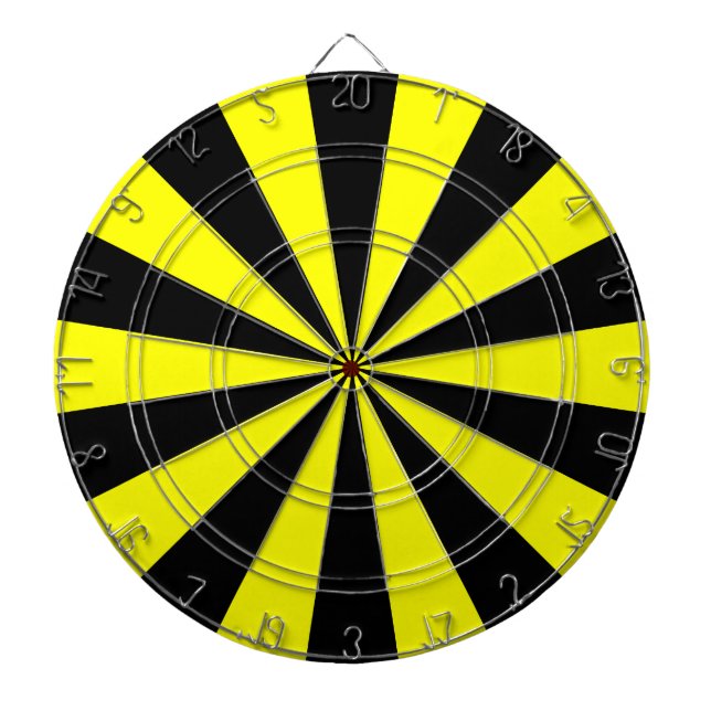 Black and Yellow Dartboard (Front)