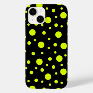 black and yellow elegance Case-Mate iPhone 14 case