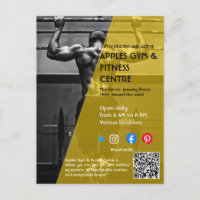 black and yellow Photo gym personal trainer fit Fl