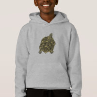 Black and Yellow Star Tortoise sweatshirts