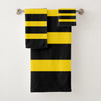 Black and yellow stripes pattern