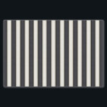 Black & Antique White Victorian Stripes Elegant Tissue Paper<br><div class="desc">These broad black and off-white stripes are softly shaded for an antiqued look.</div>