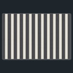 Black & Antique White Victorian Stripes Elegant Tissue Paper<br><div class="desc">These broad black and off-white stripes are softly shaded for an antiqued look.</div>