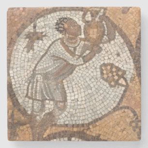 Black Antiquity Marble Stone Coaster