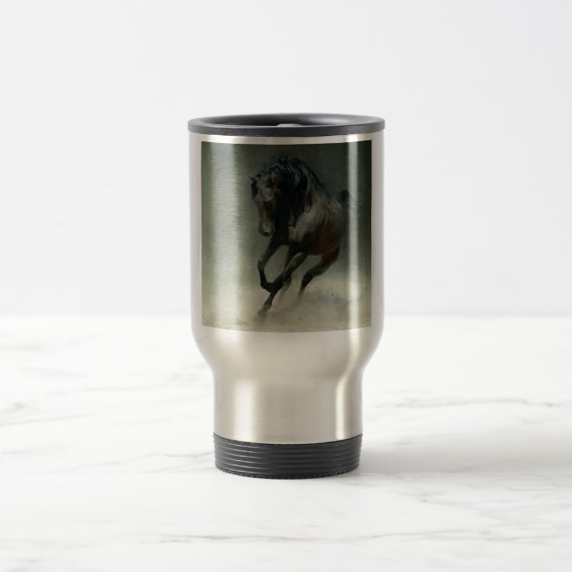 Black Arab Travel Mug (Center)