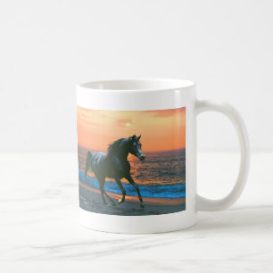 Black arabian horse Mug