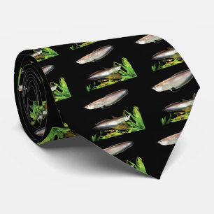 Black Arowana Tie