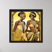 Black Art Deco Beauties Roaring 1920s and 1930s