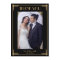Black Art Deco Great Gatsby Thank You Wedding Card