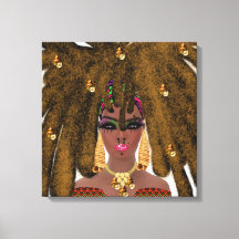 Black Art On Canvas