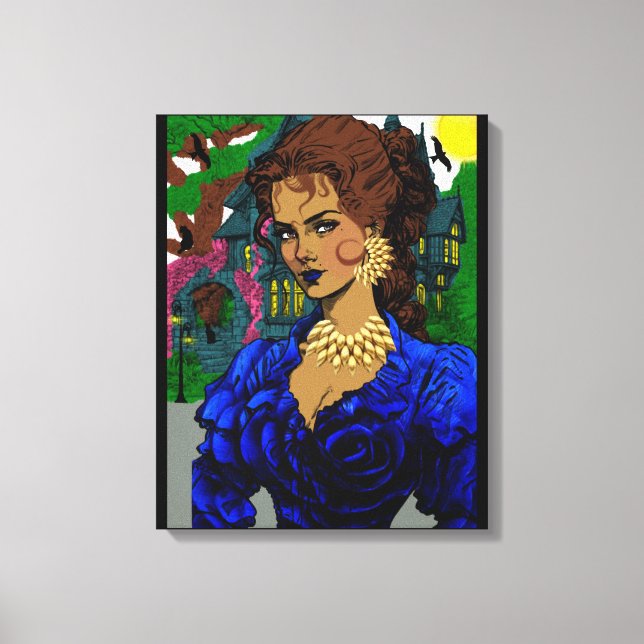  Black Art / Vintage Wall Art (Front)