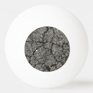 Black Asphalt Street Paving Cement Ping Pong Ball