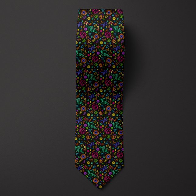 Black Astronomy Stars and Planets   Tie (Creator Uploaded)