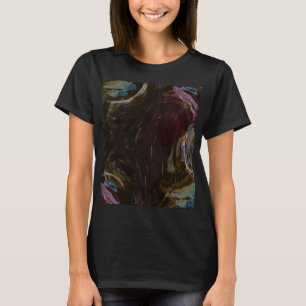 Black Atomic Space Age T-Shirt