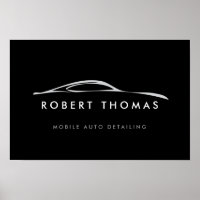 Black Auto Detail/Repair Logo Download