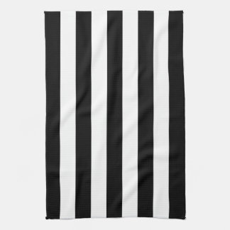 Black Awning Stripe Tea Towel