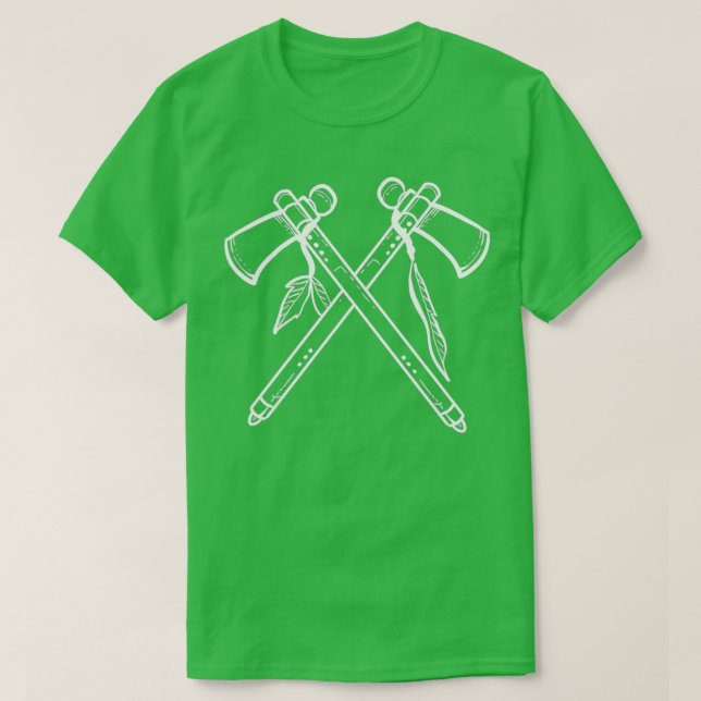 Black Axes Tribes Gift Classic TShirt (Design Front)