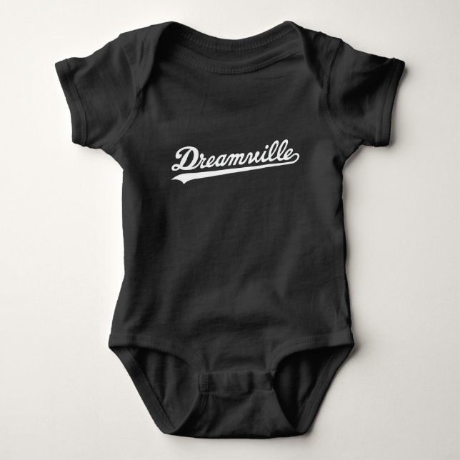 Black Baby Onsie Bodysuit (Front)