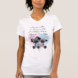 Black Baby Sheep Heart Expecting T-Shirt