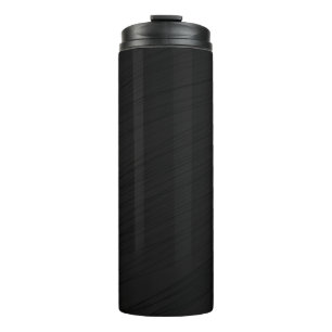 Black background texture template thermal tumbler