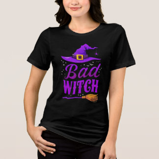 Black Bad Witch Crew Neck | Funny Witch Tee