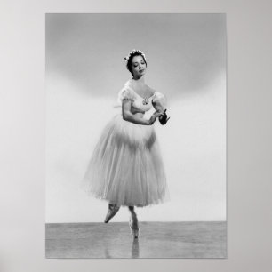 Black Ballerina Poster