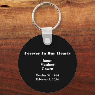 Black Balloon Day Overdose Awareness Addition Key Ring