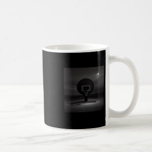 Black Basketball Hoop For Sports Lovers Coffee Mug