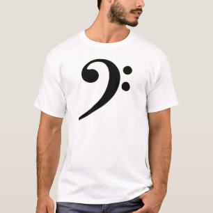 Black Bass Clef T-Shirt
