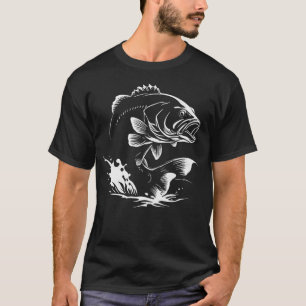 Black Bass Fishing T-Shirt