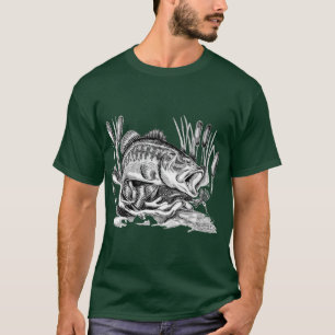 Black Bass - Largemouth bass T-Shirt