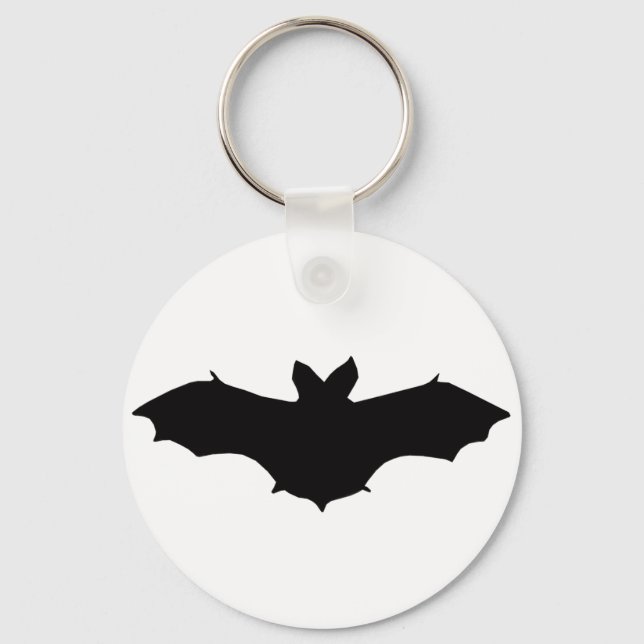 Black Bat Key Chain (Front)