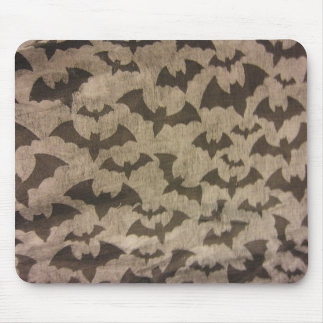 Black Bats Mouse Mat (Front)