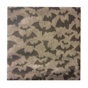 Black Bats Tile