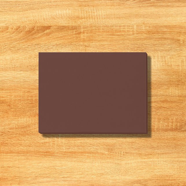 Black Bean Solid Colour Post-it Notes (Creator Uploaded)