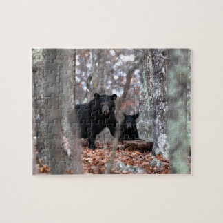 Black Bear and Cub Puzzle