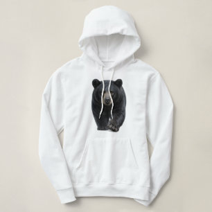 Black Bear Approaching Hoodie