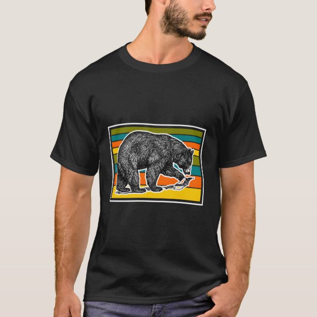 Black Bear Bear T-Shirt (Front)