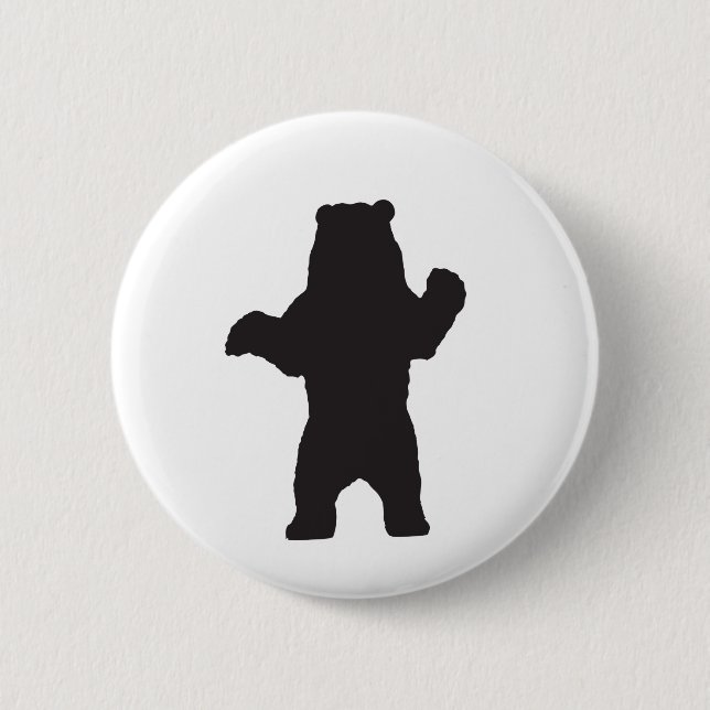 Black Bear Button (Front)