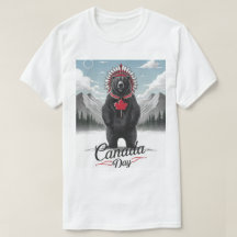 Black Bear Canadian Heritage Canada Day