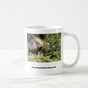 black bear coffee mug