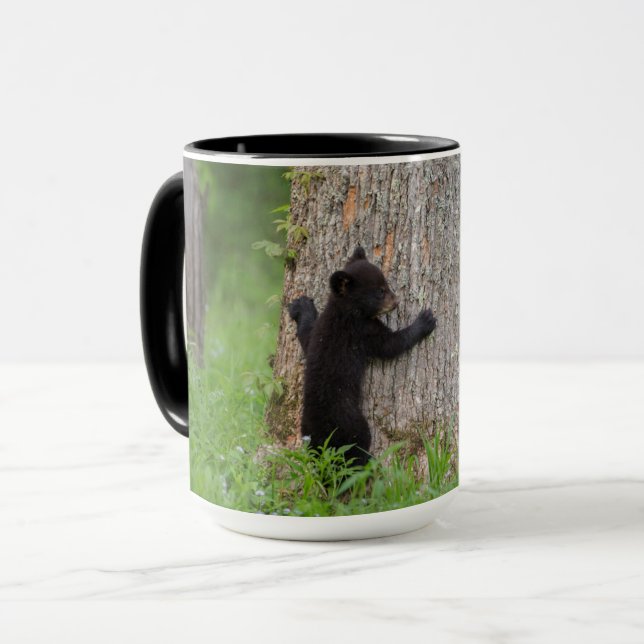 Black Bear Cub | Great Smoky Mountains Mug (Front Left)