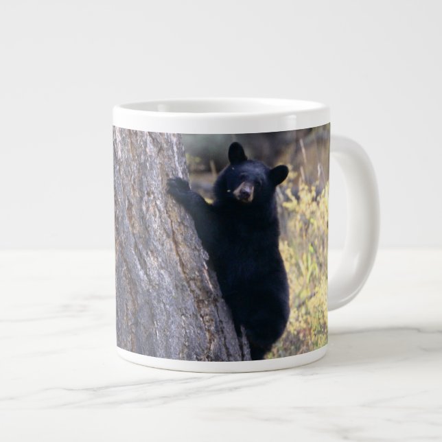 black bear cubs large coffee mug (Front Right)
