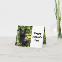 Black Bear Father's Day Best Dad 
