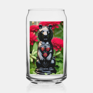Black bear game player can glass