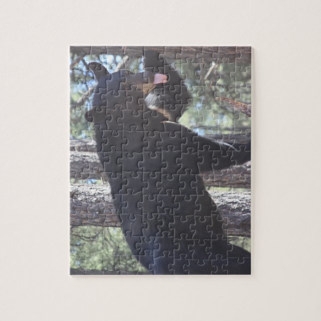 Black Bear Jigsaw Puzzle (Vertical)
