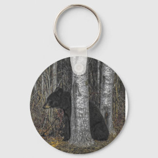 Black Bear Key Ring