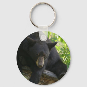 black bear key ring