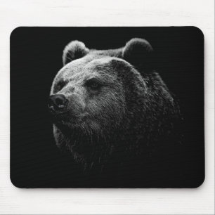BLACK BEAR. MOUSE MAT