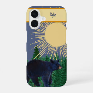 Black Bear Phone Case